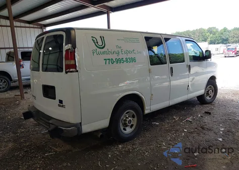 2014 GMC Savana 2500 Work Van from USA, damaged, VIN 1GTW7FCA5E1911097